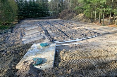 Completed Septic System Relocation